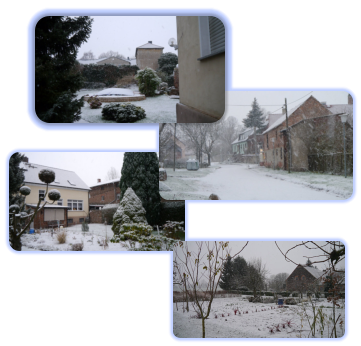 ...03. Dezember 2017,  erster Schneefall am 1. Advent 