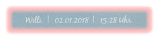 Willi hieß auch sein Uropa: