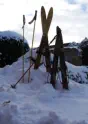Ski von Sandy und Tino (vor mindestens 30 Jahren) 