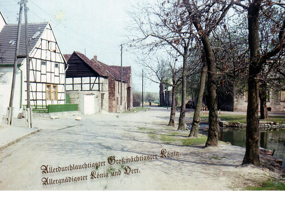Allerdurchlauchtigster Großmächtigster König, Allergnädigster König und Herr,